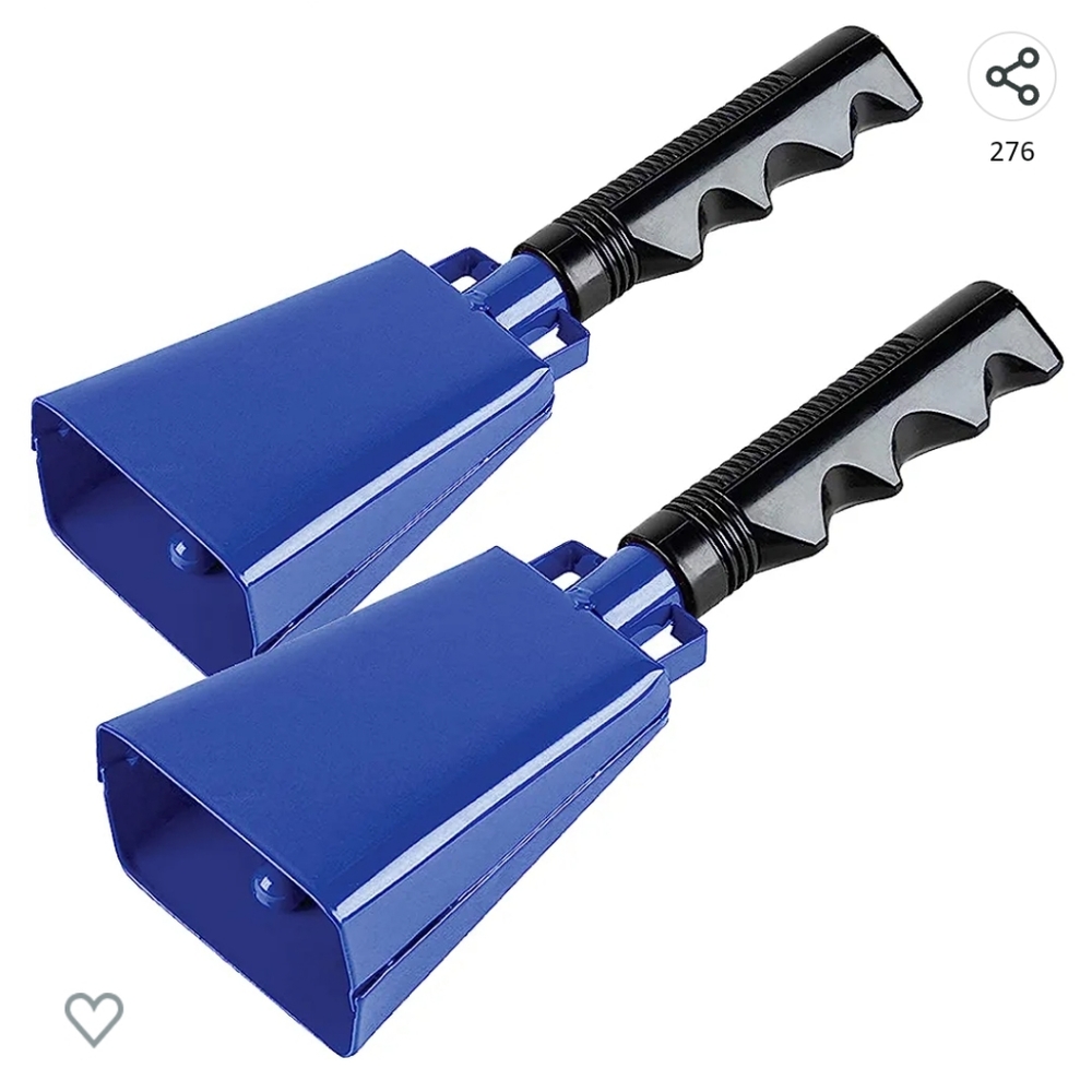 7" Cowbells/Noisemakers
